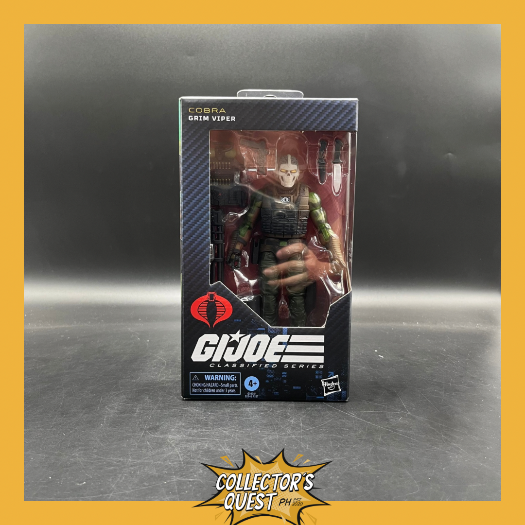 (IN STOCK) G.I. Joe Classified Series #176 Grim Viper Action Figure