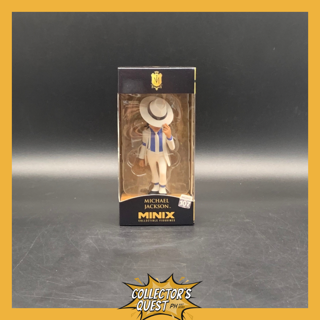 (IN STOCK) MINIX Collectible #107 Michael Jackson White Suit (Smooth Criminal) Figurine