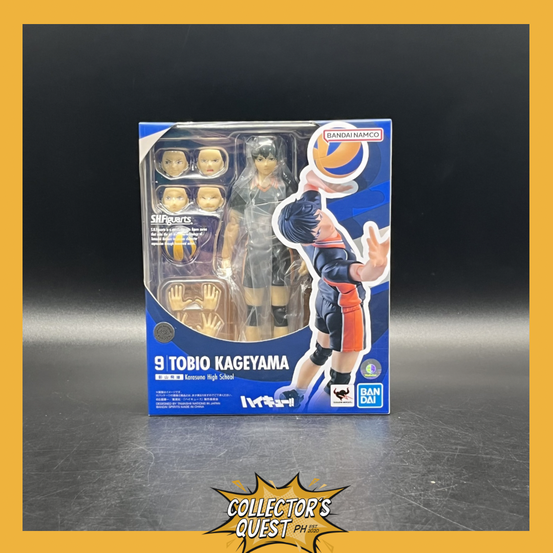 (IN STOCK) Bandai SHFiguarts Haikyu Tobio Kageyama Action Figure