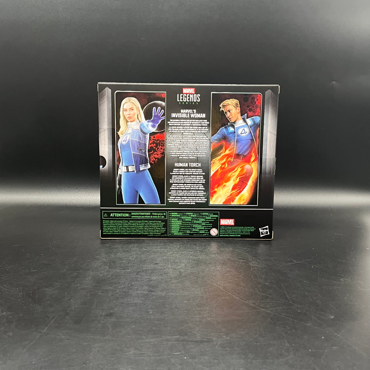 (IN STOCK) Marvel Legends Avengers Doomsday Invisible Woman & Johny Storm Human Torch Action Figure 2-Pack