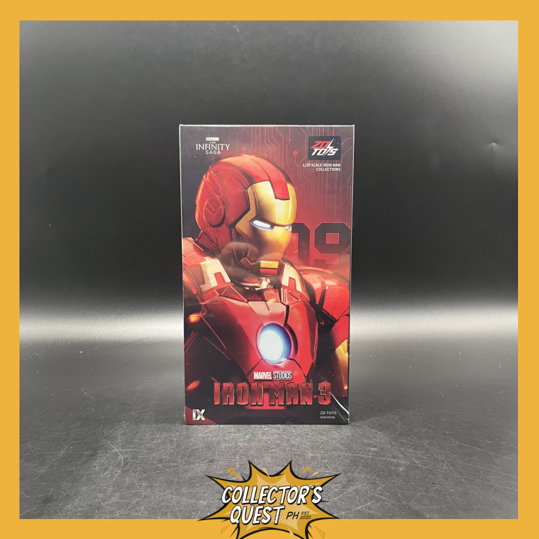 (IN STOCK) ZD Toys Marvel Iron Man Mark 9 (MK09) 1/10 Scale Action Figure