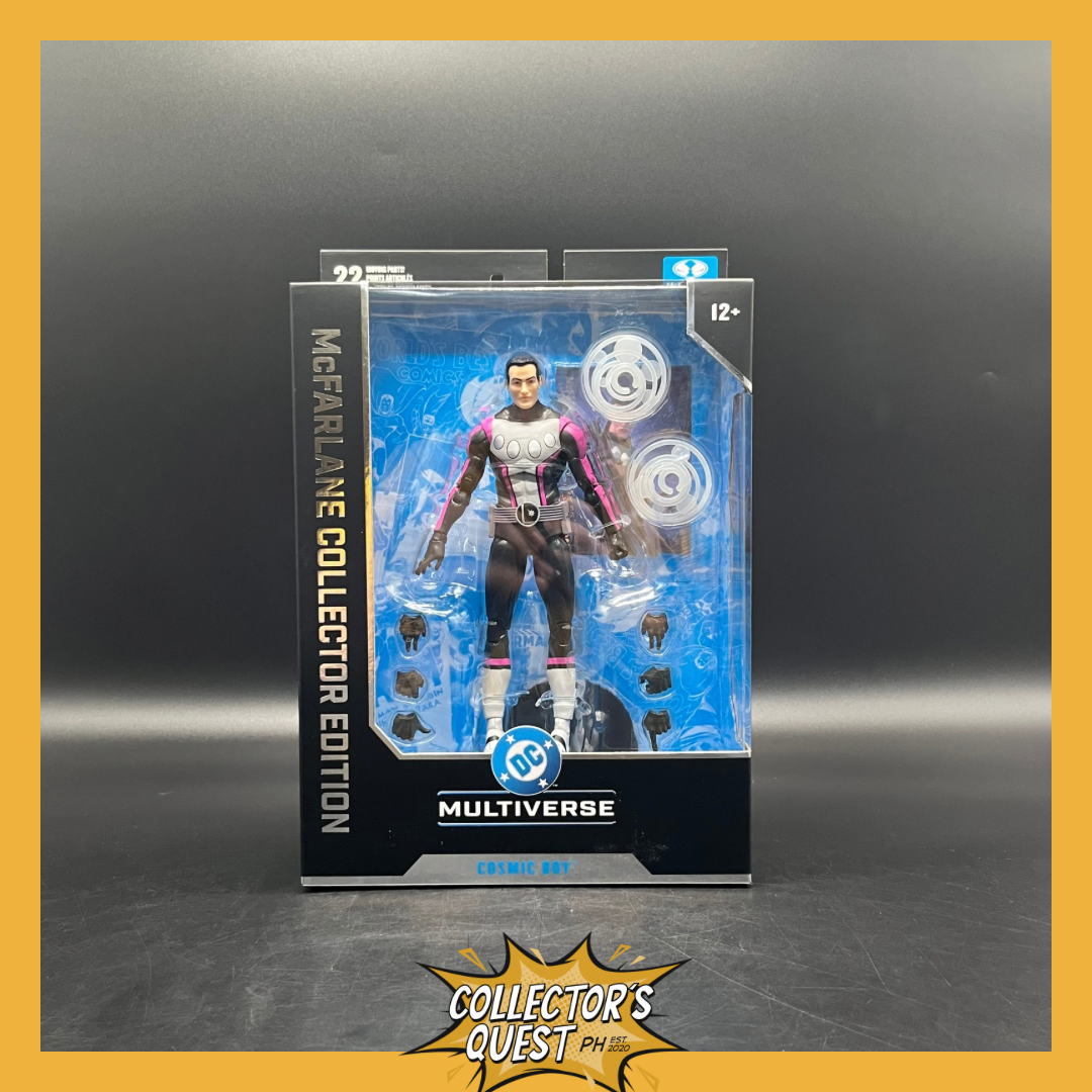(IN STOCK) DC Mcfarlane Collector Edition 7IN WV13 - #51 Cosmic Boy (FINAL CRISIS) Action Figure
