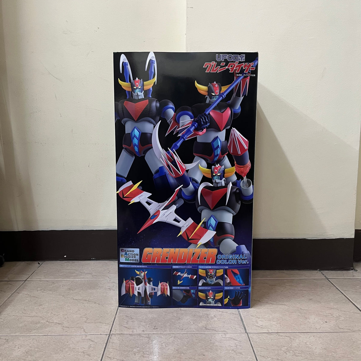 (IN STOCK) Grand Action Bigsize Model Grendizer Original Color Version Action Figure