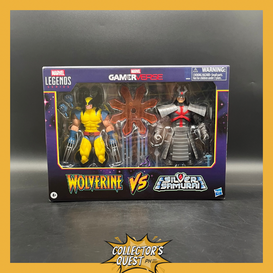 (IN STOCK) Marvel Legends Gamerverse Wolverine vs Marvel's Silver Samurai Action Figure