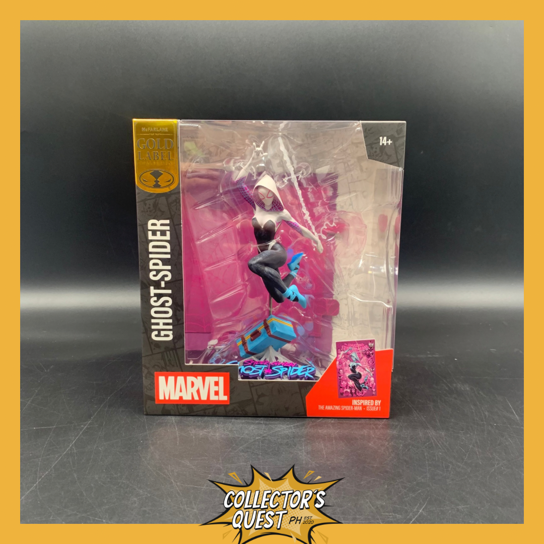 (IN STOCK) Mcfarlane Toys Marvel Collection 1:10th Ghost-Spider Gold Label Statue
