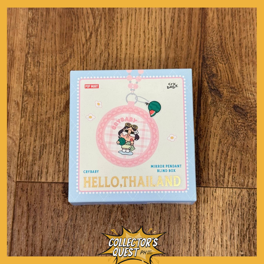 (IN STOCK)(SB) POPMART Crybaby Hello, Thailand Mirror Pendant