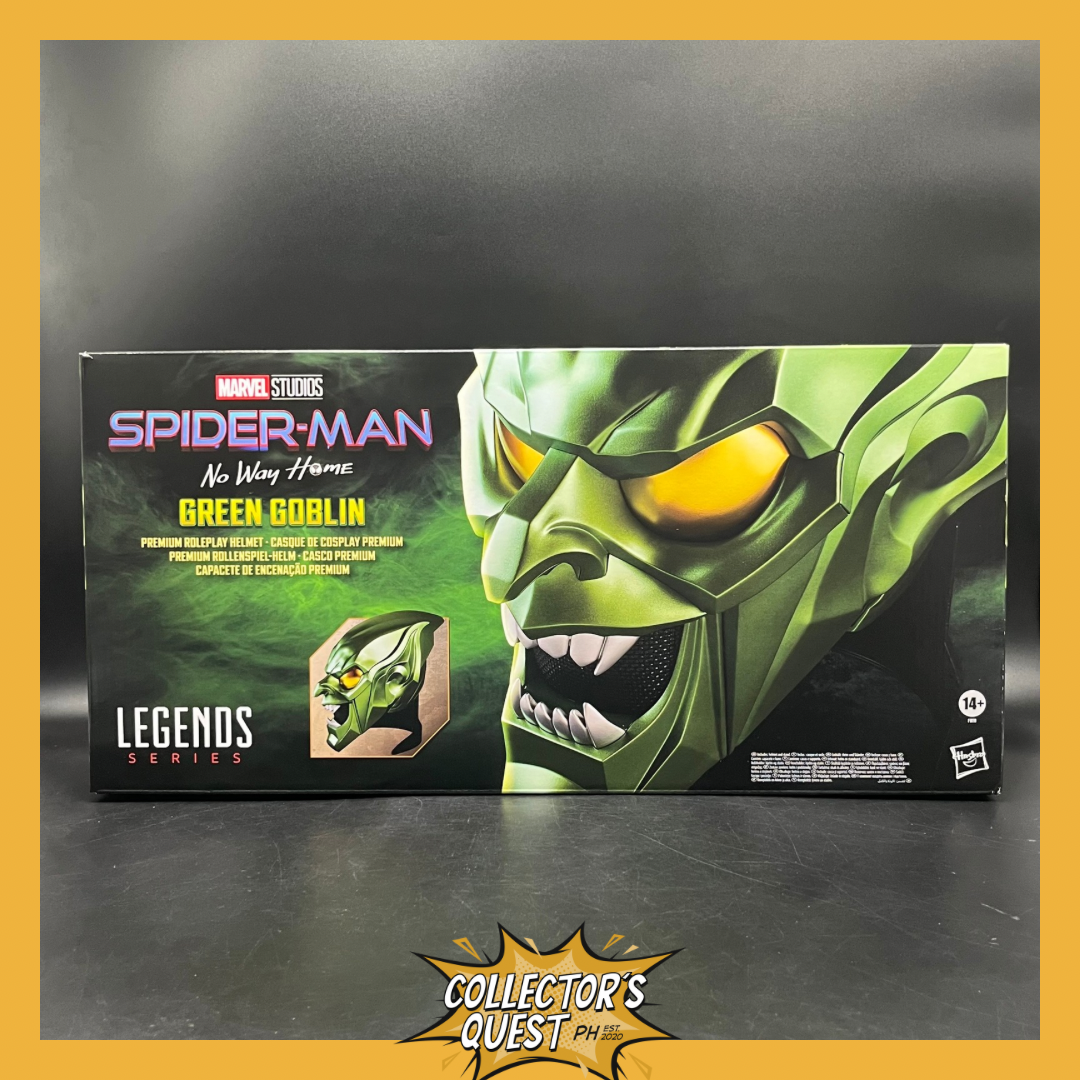 (IN STOCK) Marvel Legends Series Green Goblin Premium Roleplay Helmet