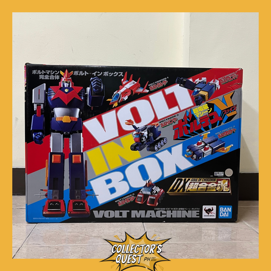 (IN STOCK) Bandai DX Soul of Chogokin Volt In Box Voltes V Figure