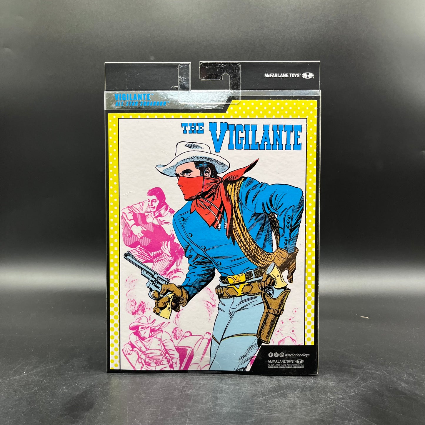 (IN STOCK) DC Mcfarlane Collector Edition 7IN WV14 - #56 Vigilante (ALL STAR SQUADRON) Action Figure