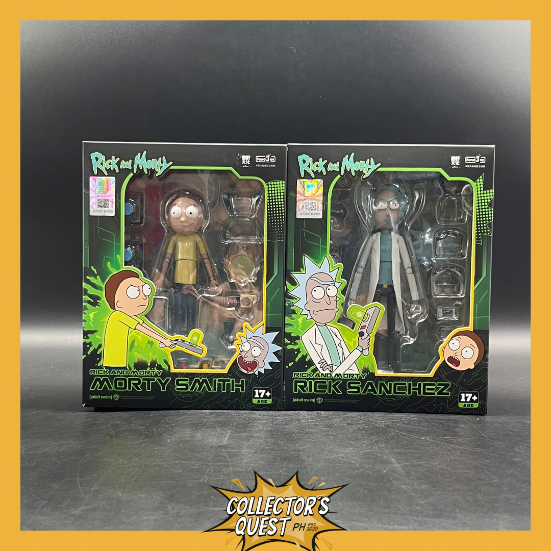 (IN STOCK) Fondjoy Rick & Morty: 1/12 Scale Rick & Morty Action Figure Set of 2