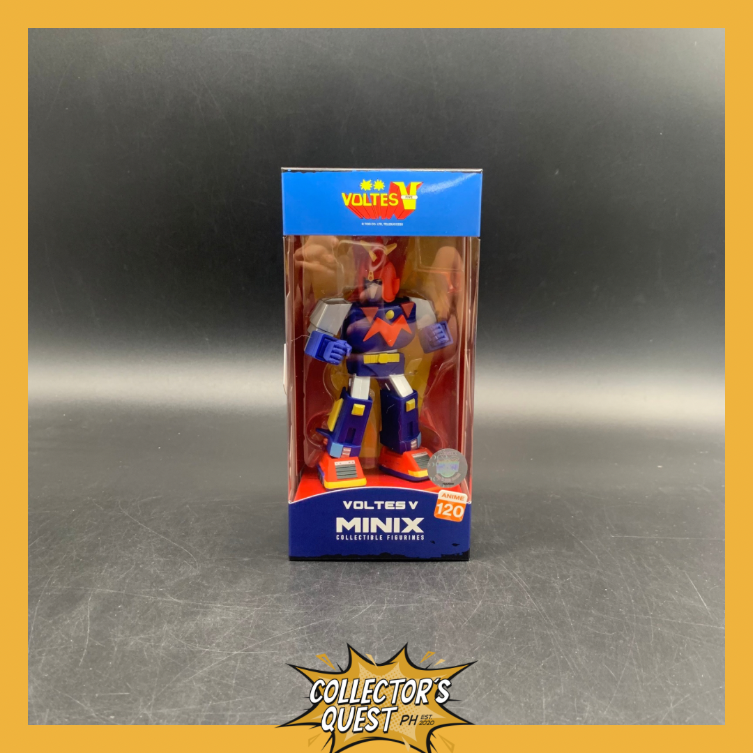 (IN STOCK) MINIX Collectible Voltes V Classic Metallic Version Figurine Limited to 5,000 Pieces