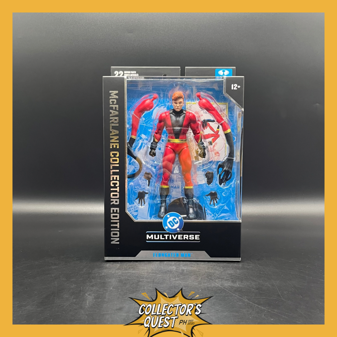 (IN STOCK) DC Mcfarlane Collector Edition 7IN WV13 - #50 Elongated Man (IDENTITY CRISIS) Action Figure