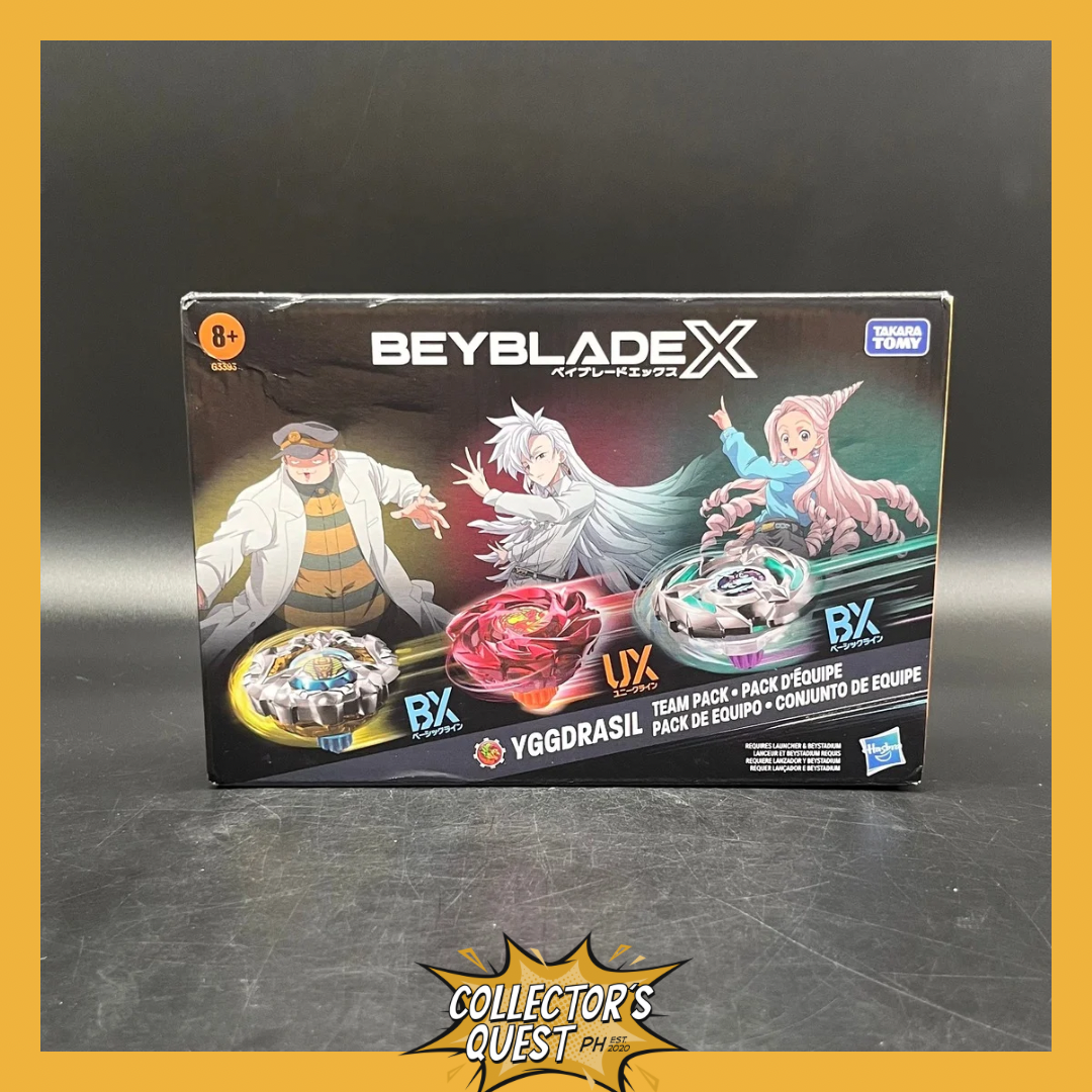 (IN STOCK) Takara Tomy Beyblade X Yggdrasil Team Pack