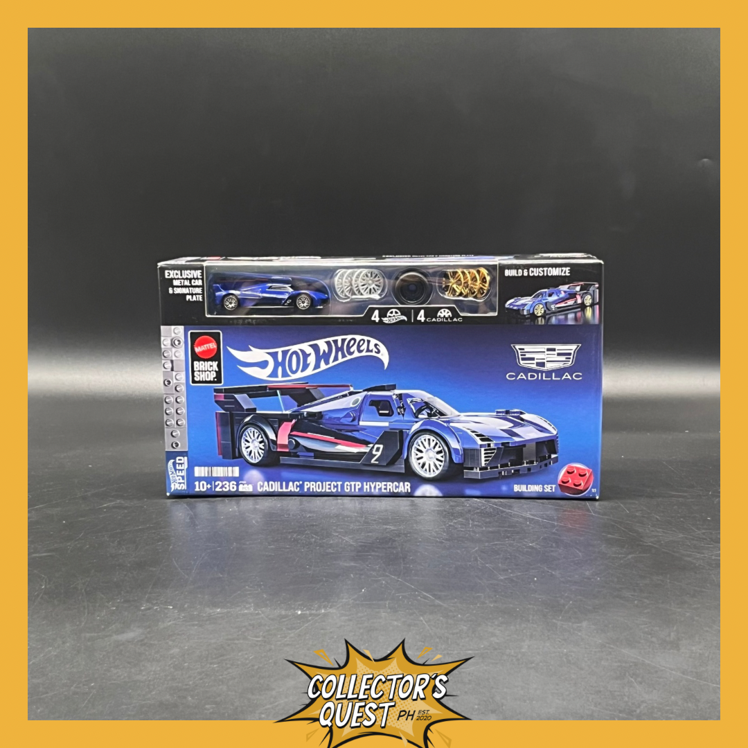 (IN STOCK) Mattel Brick Shop Hot Wheels Speed Series Building Set Cadillac Project GTP Hypercar