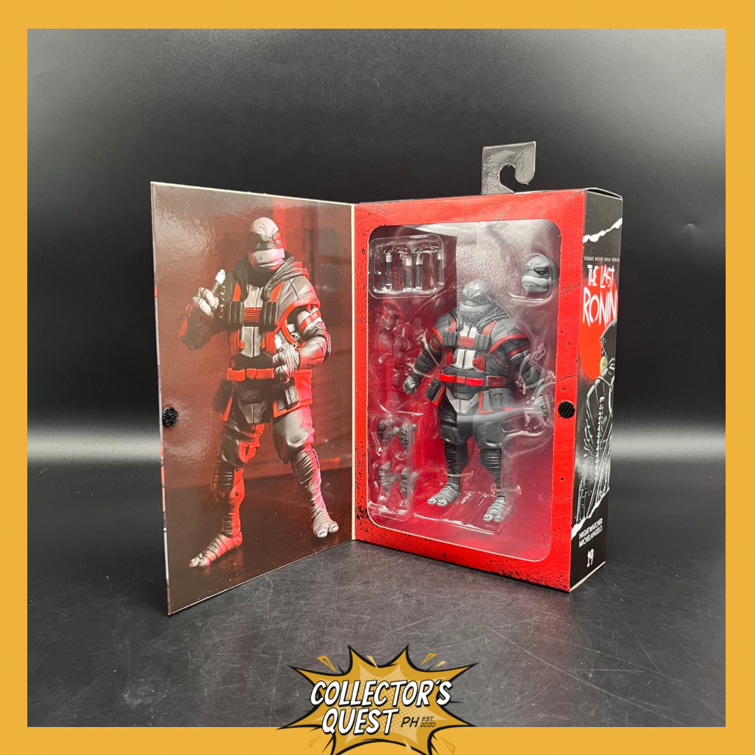 (IN STOCK) NECA Teenage Mutant Ninja Turtles (The Last Ronin- The Lost Years) - 7” Scale Action Figure - Michelangelo (Nightwatcher)