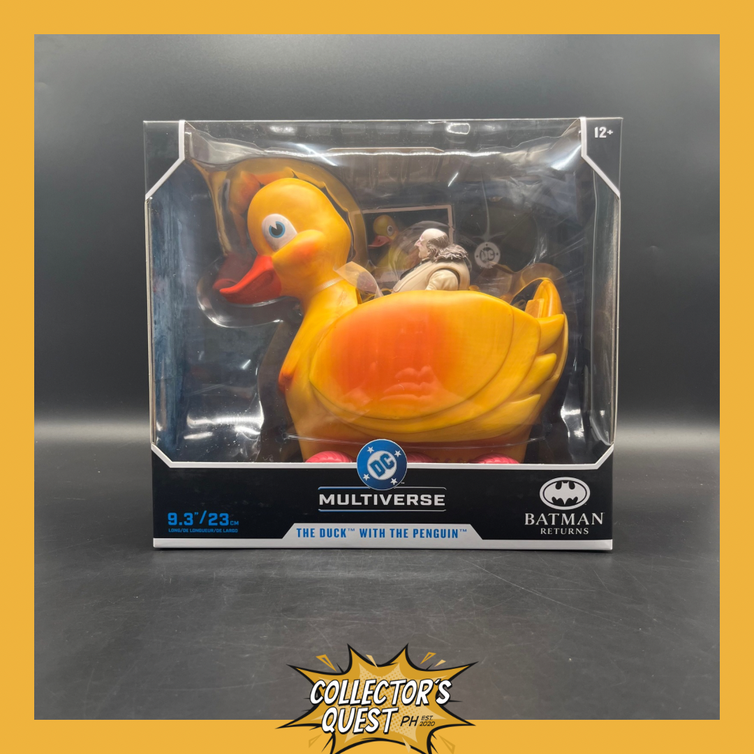 (IN STOCK) Mcfarlane Toys Batman Returns Duck Vehicle and Penguin Acition Figure Set