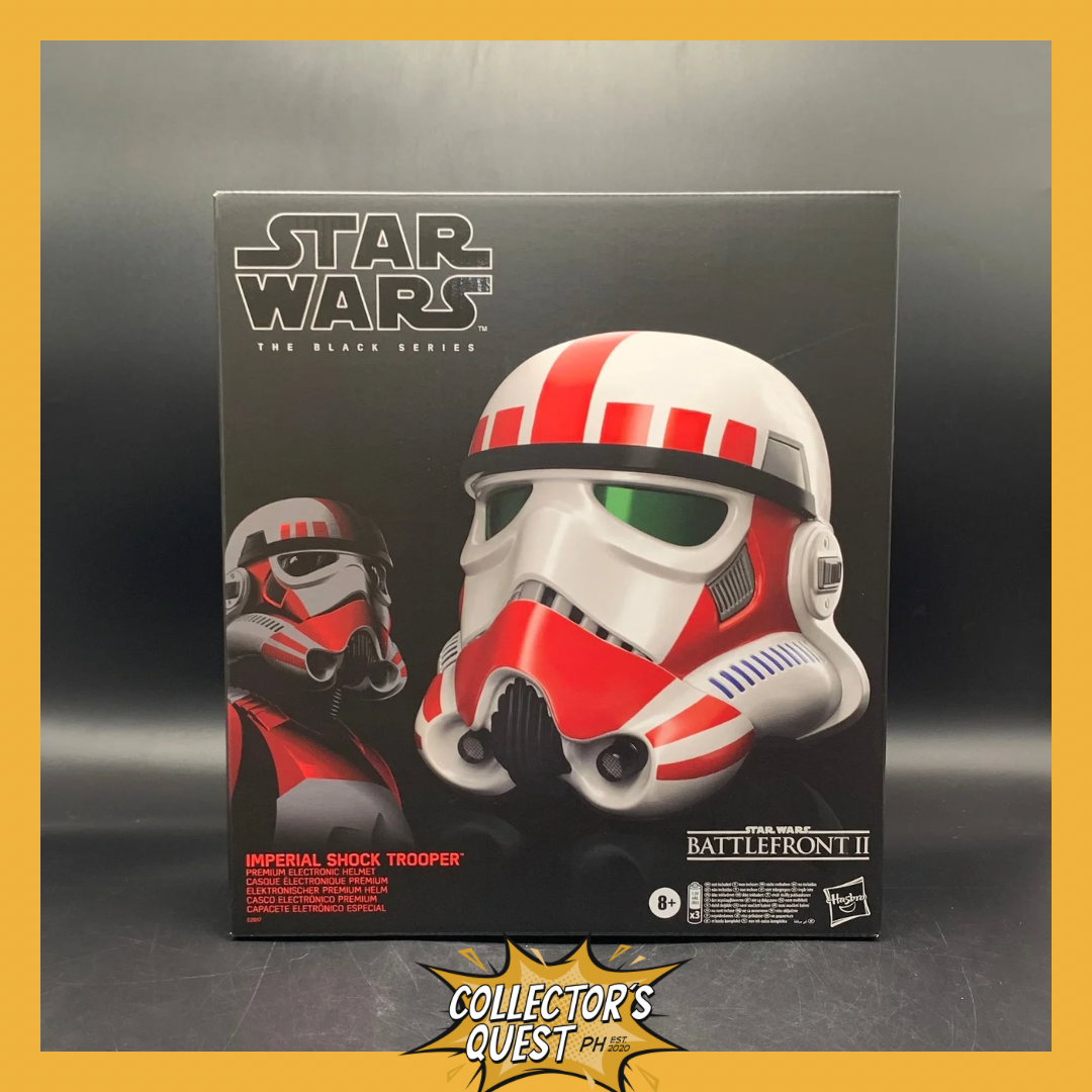 (IN STOCK) Star Wars The Black Series Shocktrooper Electronic Helmet