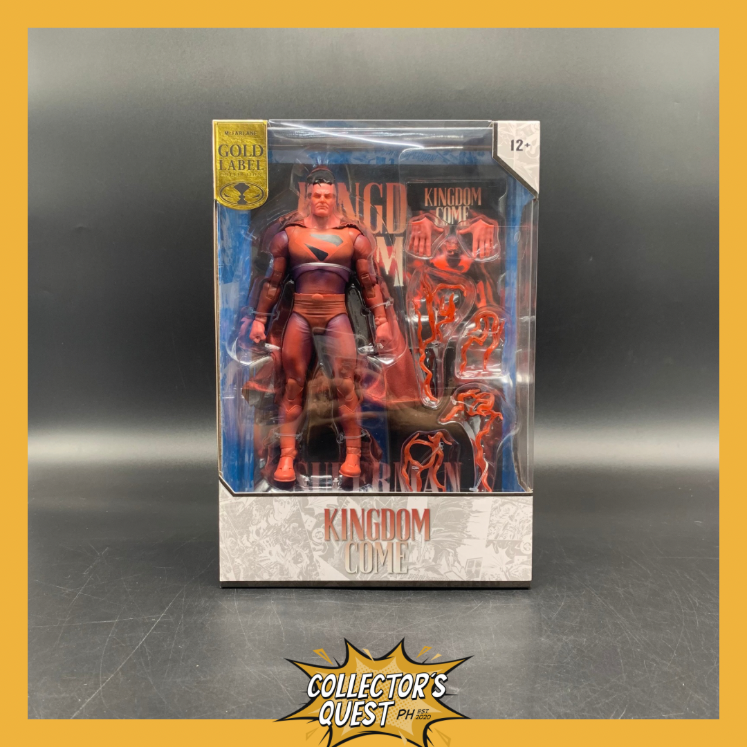 (IN STOCK) DC Multiverse Comic Cover Recreations Kingdom Come Superman Gold Label Action Figure