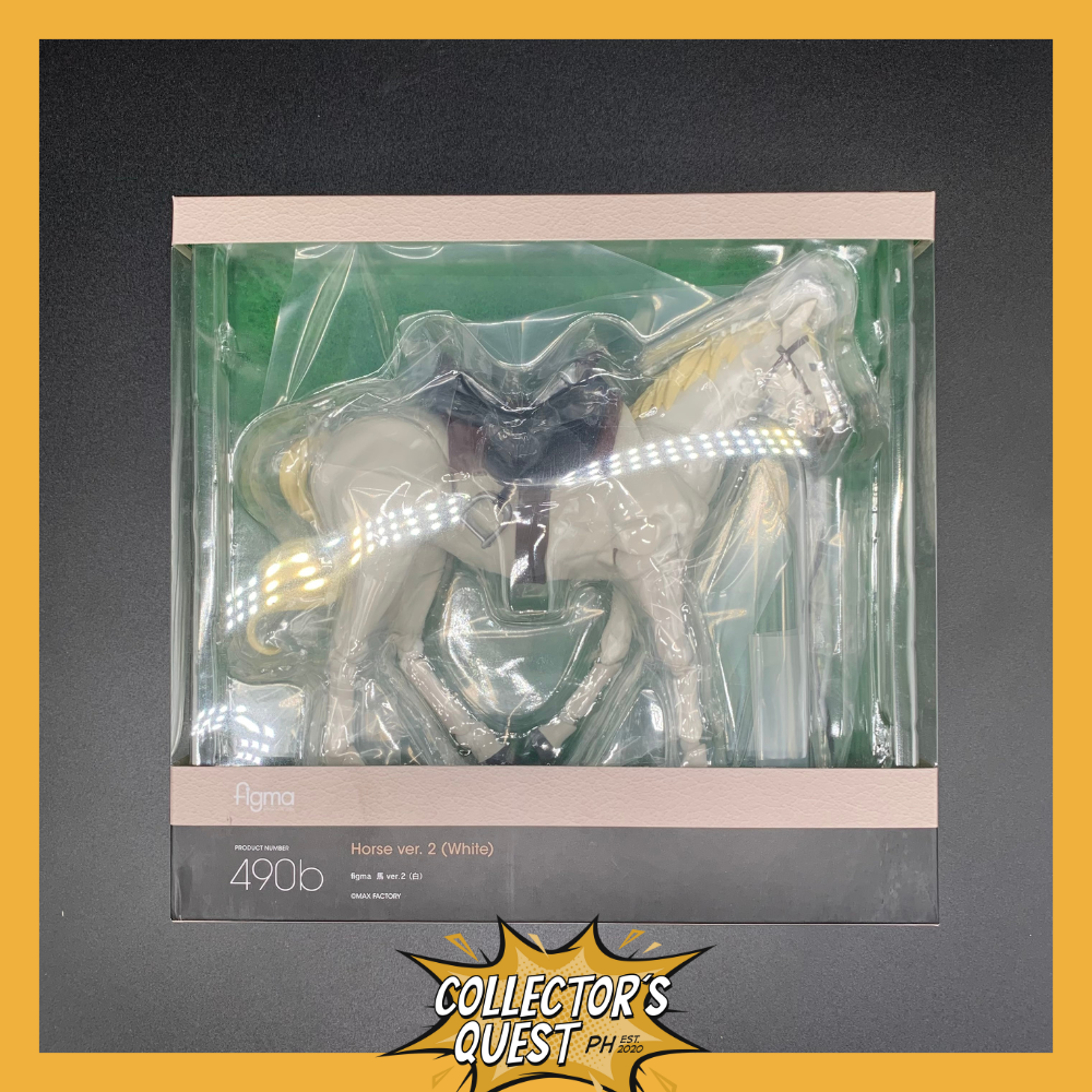 (IN STOCK) Max Factory Figma 1/12 Scale Horse Version 2 (White)