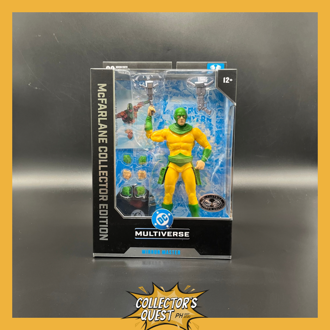 (IN STOCK) DC Mcfarlane Collector's Edition #44 Mirror Master Platinum Edition Action Figure