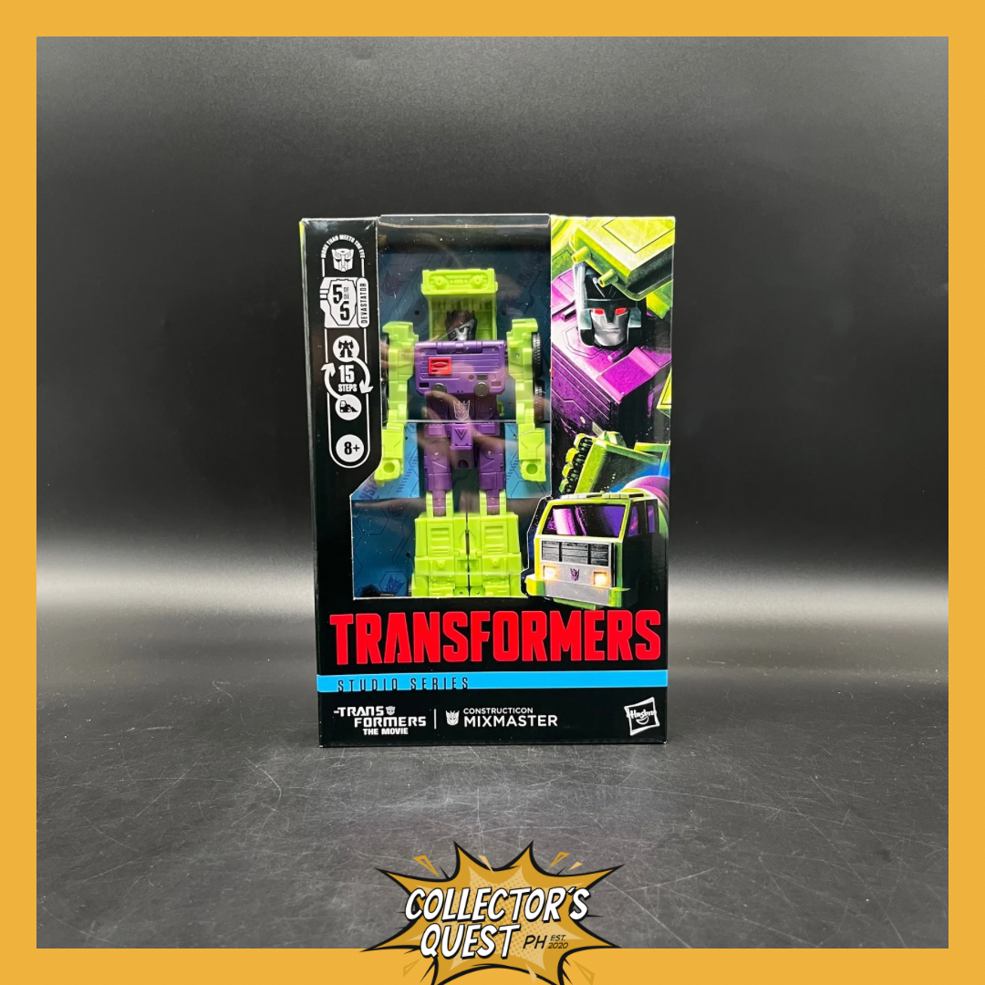 (IN STOCK) Transformers Studio Series The Movie 86 Constructicon Mixmaster Action Figure