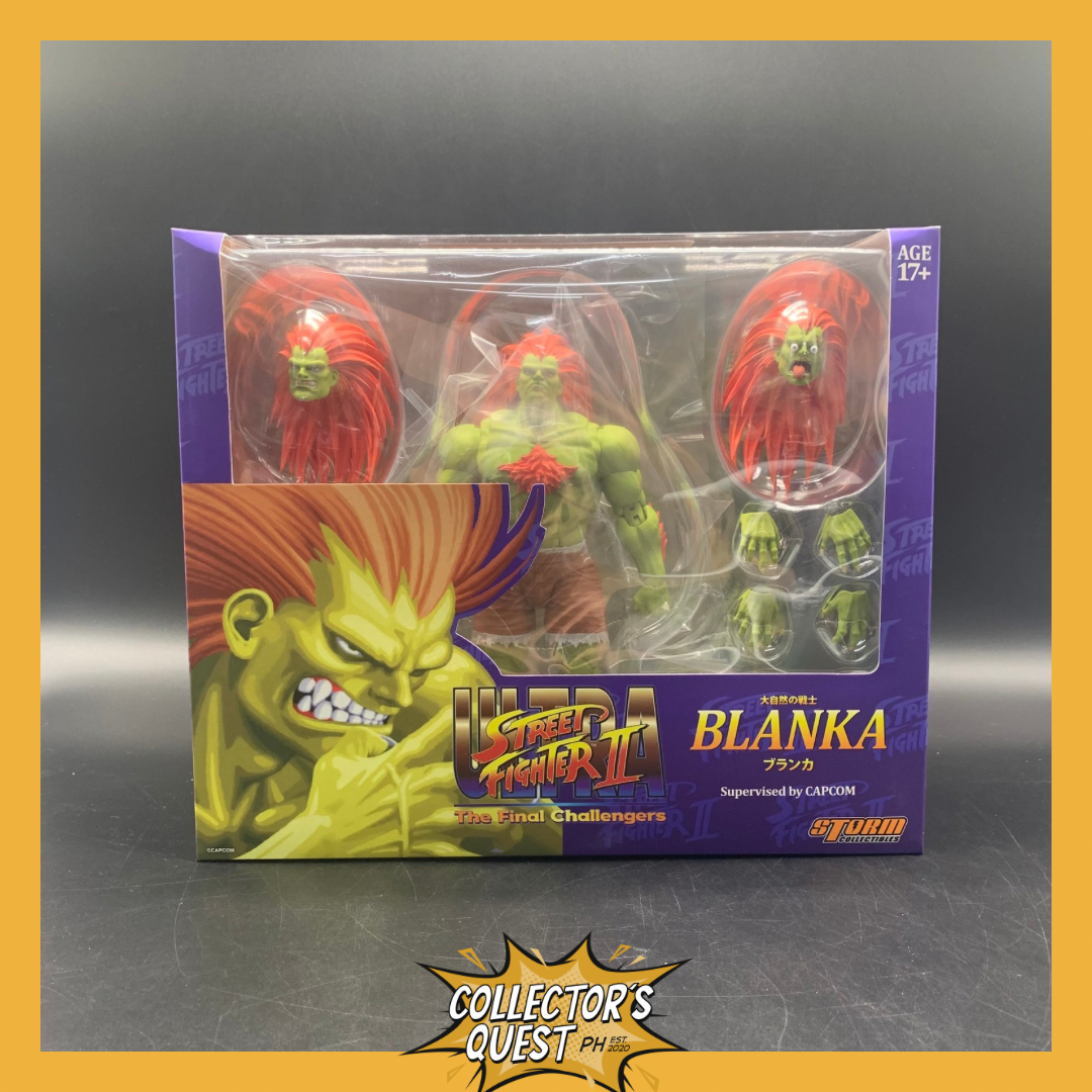 (IN STOCK) (Storm Collectibles) Blanka – Ultra Steet Fighter II Action Figure