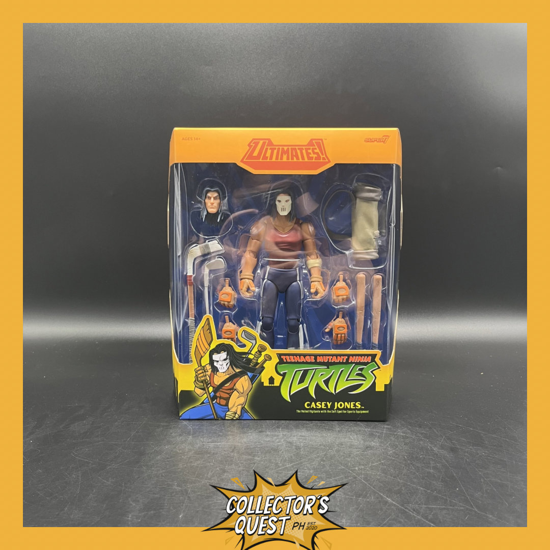 (IN STOCK) SUPER 7 Teenage Mutant Ninja Turtles Wave 13 Casey Jones Action Figure