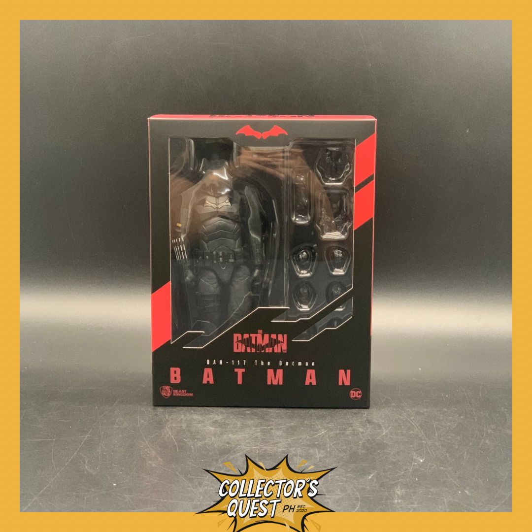 (IN STOCK) DAH-117 Beast Kingdom The Batman Robert Pattinson Batman Action Figure