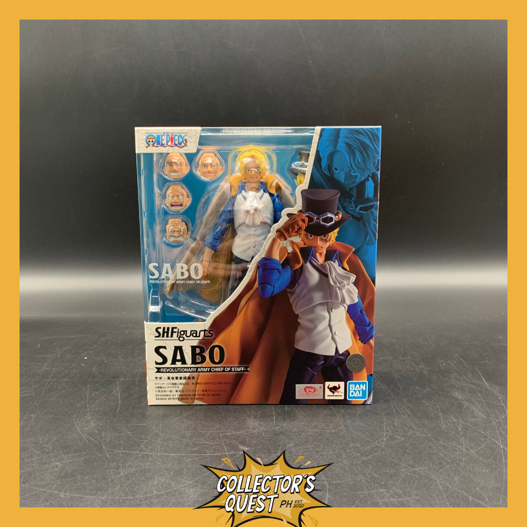 (IN STOCK) SHFiguarts One Piece Sabo -REVOLUTIONARY ARMY CHIEF OF STAFF- Action Figure
