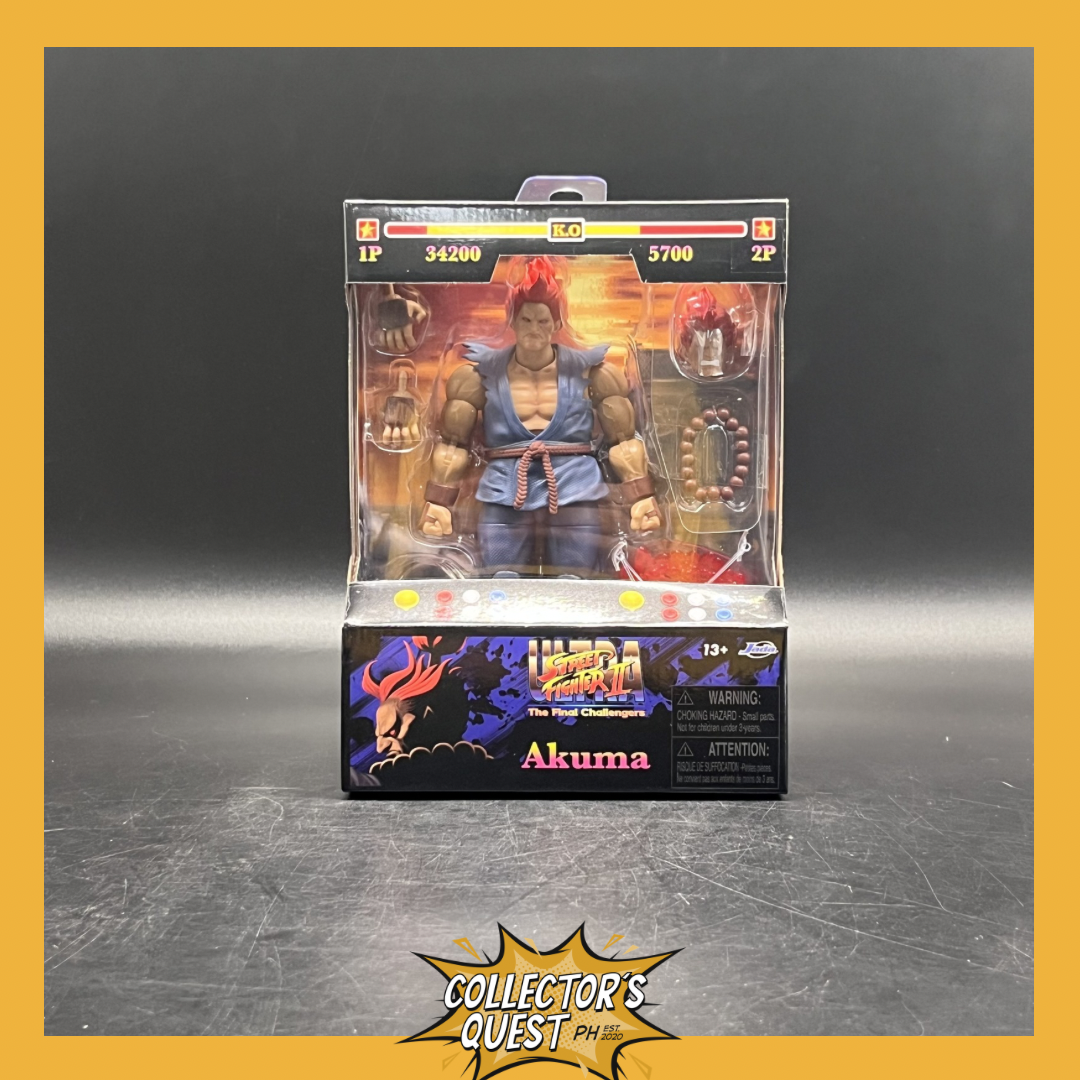 (IN STOCK) 36717 Jada Toys Street Fighter Akuma Action Figure