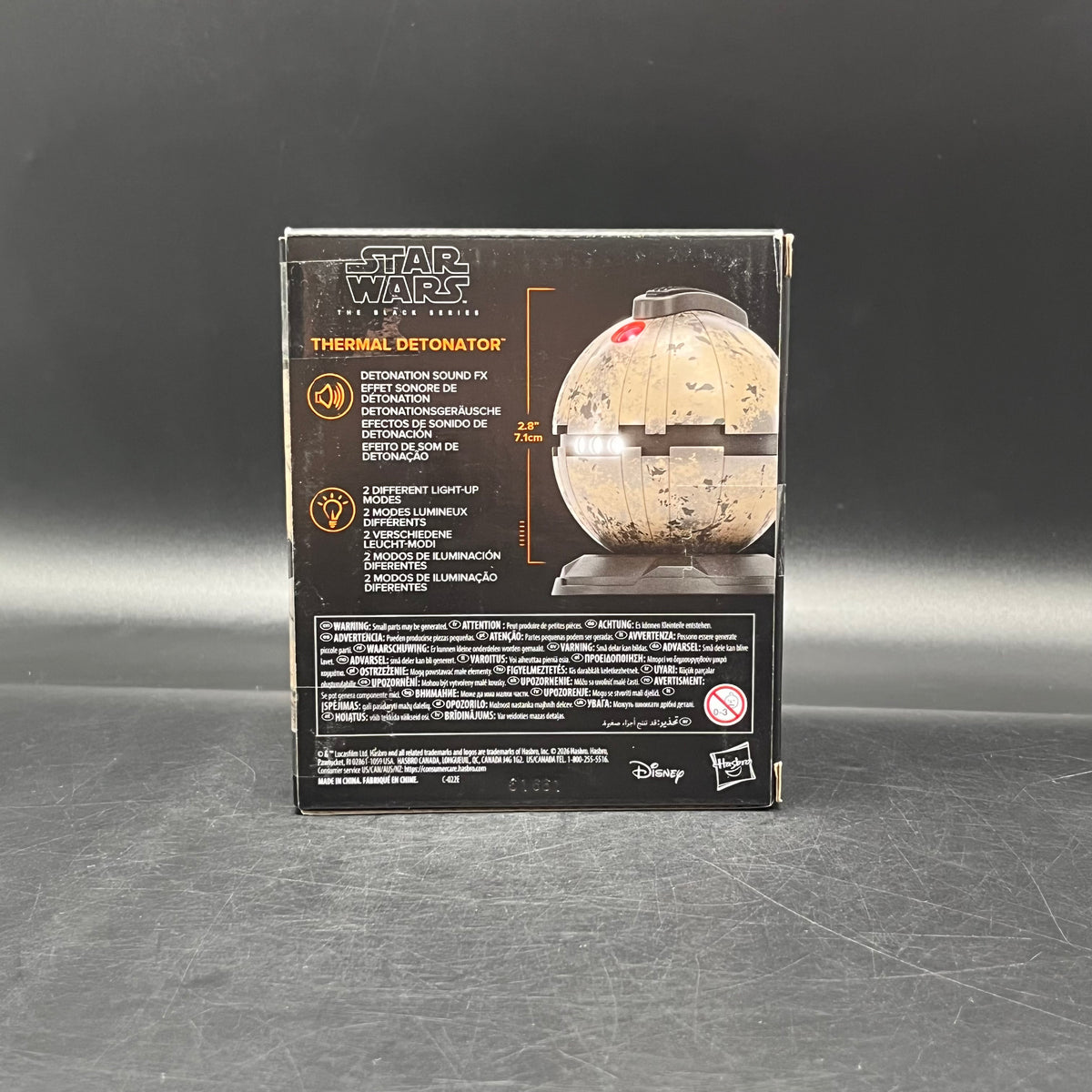 (IN STOCK) STAR WARS The Black Series Premium Roleplay Electronic Thermal Detonator