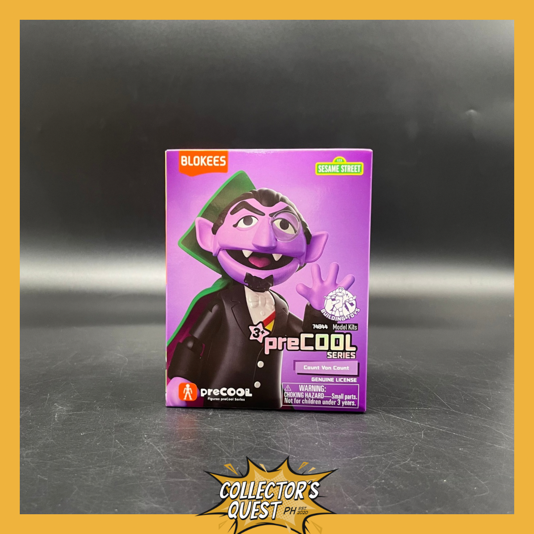 (IN STOCK) 74844 Blokees Sesame Street preCOOL 02 Count Von Count Model Kit