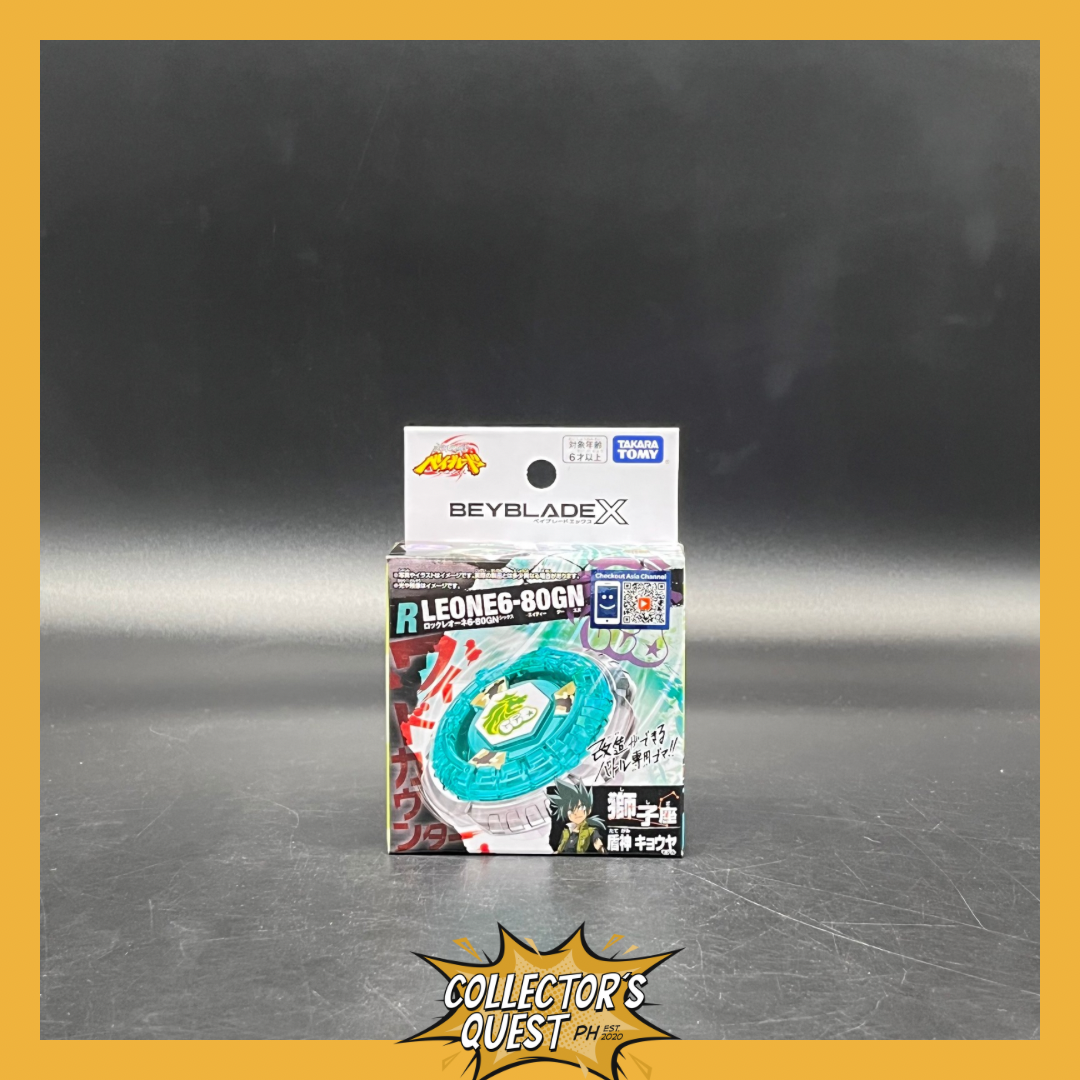 (IN STOCK) Takara Tomy Beyblade X BX-00 Booster Rock Leone 6-80GN