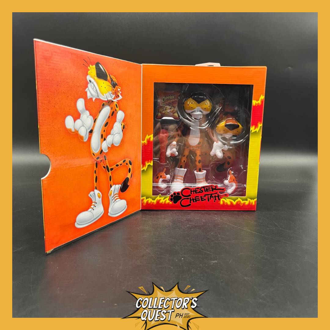 (IN STOCK) 34049 Jada Toys Cheetos Flamin' Hot Chester Cheetah Glow in the Dark Action Figure