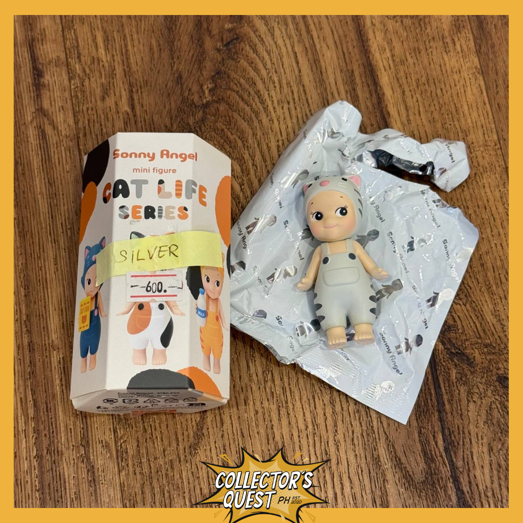 (IN STOCK)(SB) Sonny Angel Cat Life Series Silver Tabby