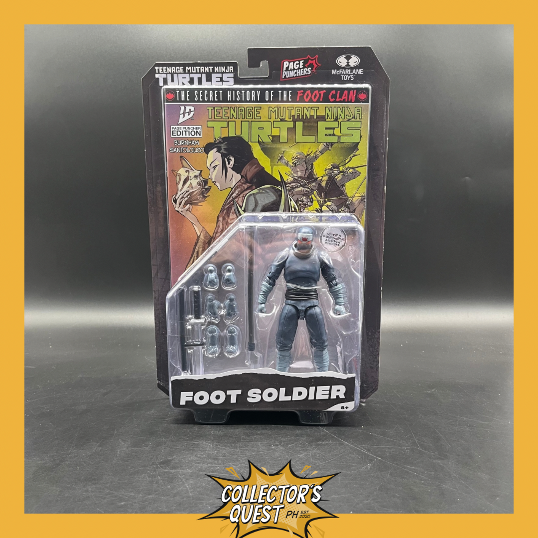 (IN STOCK) Mcfarlane Toys TMNT Teenage Mutant Ninja Turtles Foot Soldier Action Figure