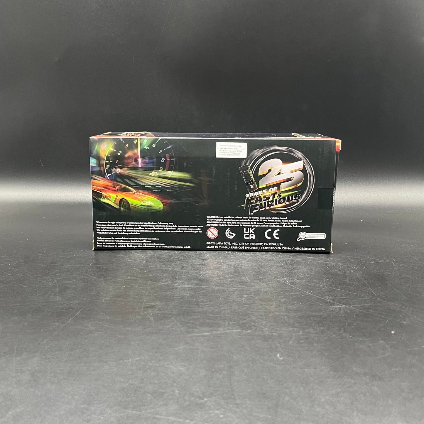 (IN STOCK) 97172 JADA Toys 1:24 Scale Fast & Furious Tokyo Drift DK's Nissan 350z Diecast Vehicle (25th Anniversary Release)