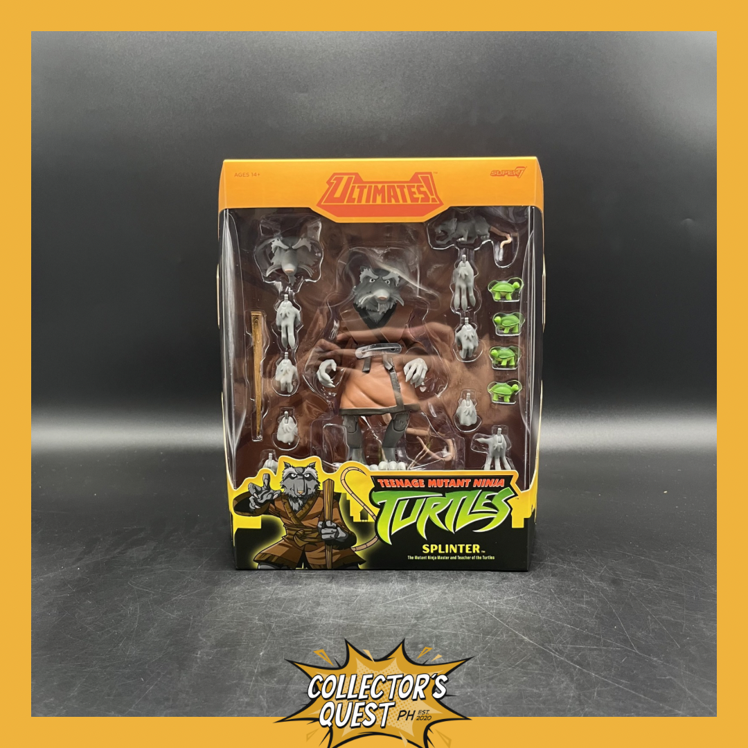 (IN STOCK) SUPER 7 Teenage Mutant Ninja Turtles Wave 13 Splinter Action Figure