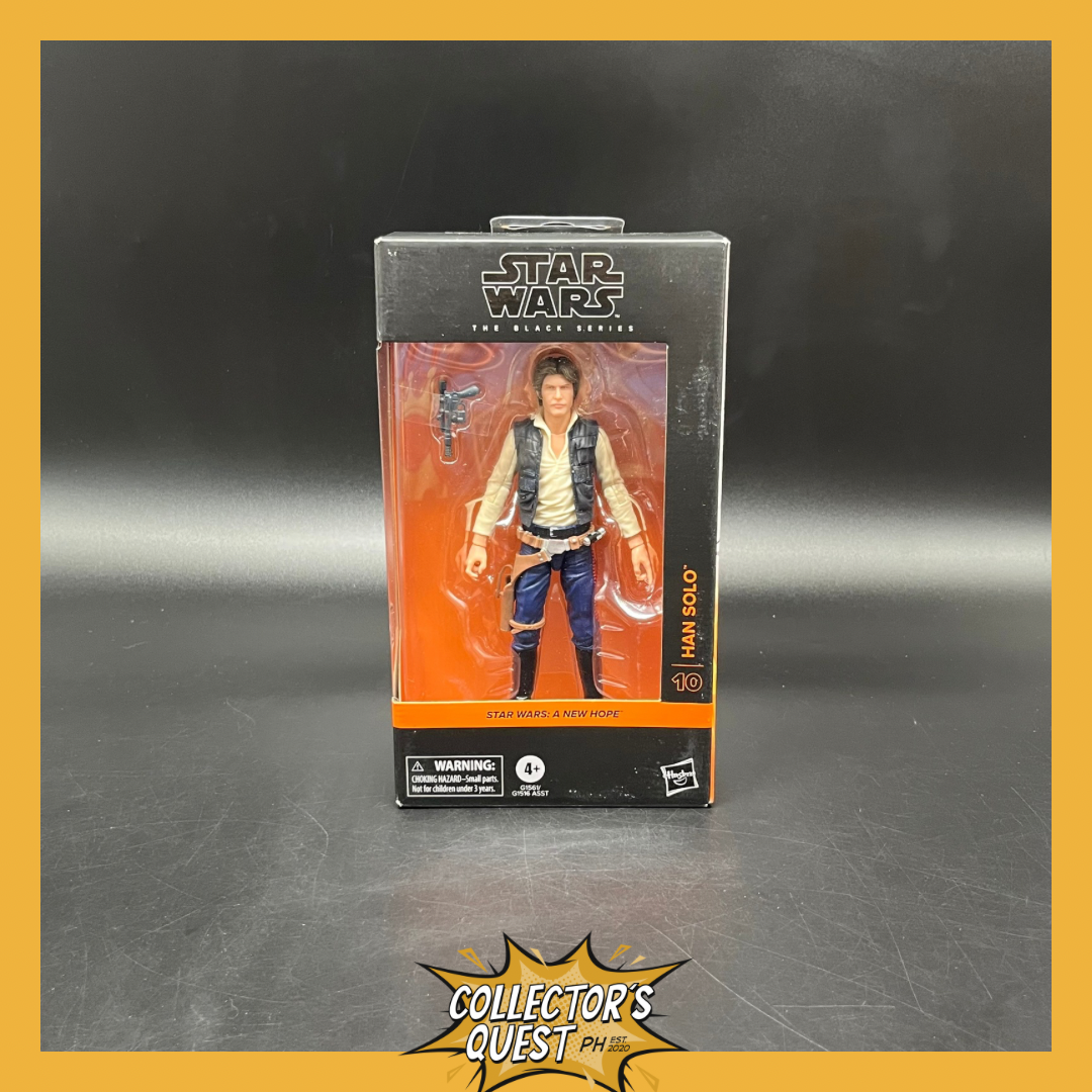 (IN STOCK) Star Wars Black Series Han Solo A New Hope A New Hope Action Figure
