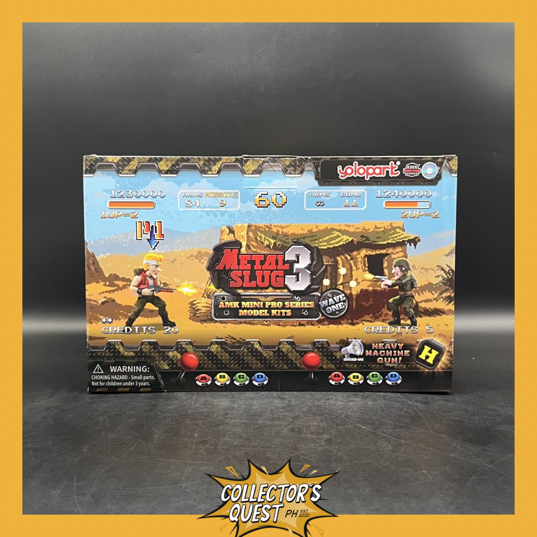 (IN STOCK) YoloPark AMK MINI Pro Metal Slug 3 Wave 1 Model Kit Figure Set