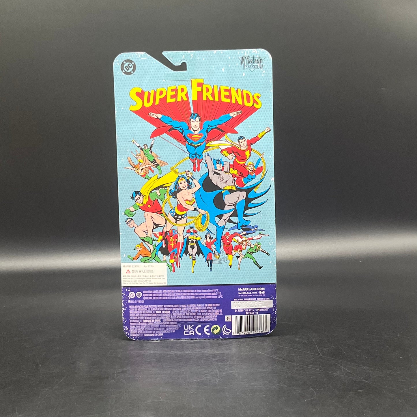 (IN STOCK) DC Retro Carded Super Friends Batman V2 Action Figure