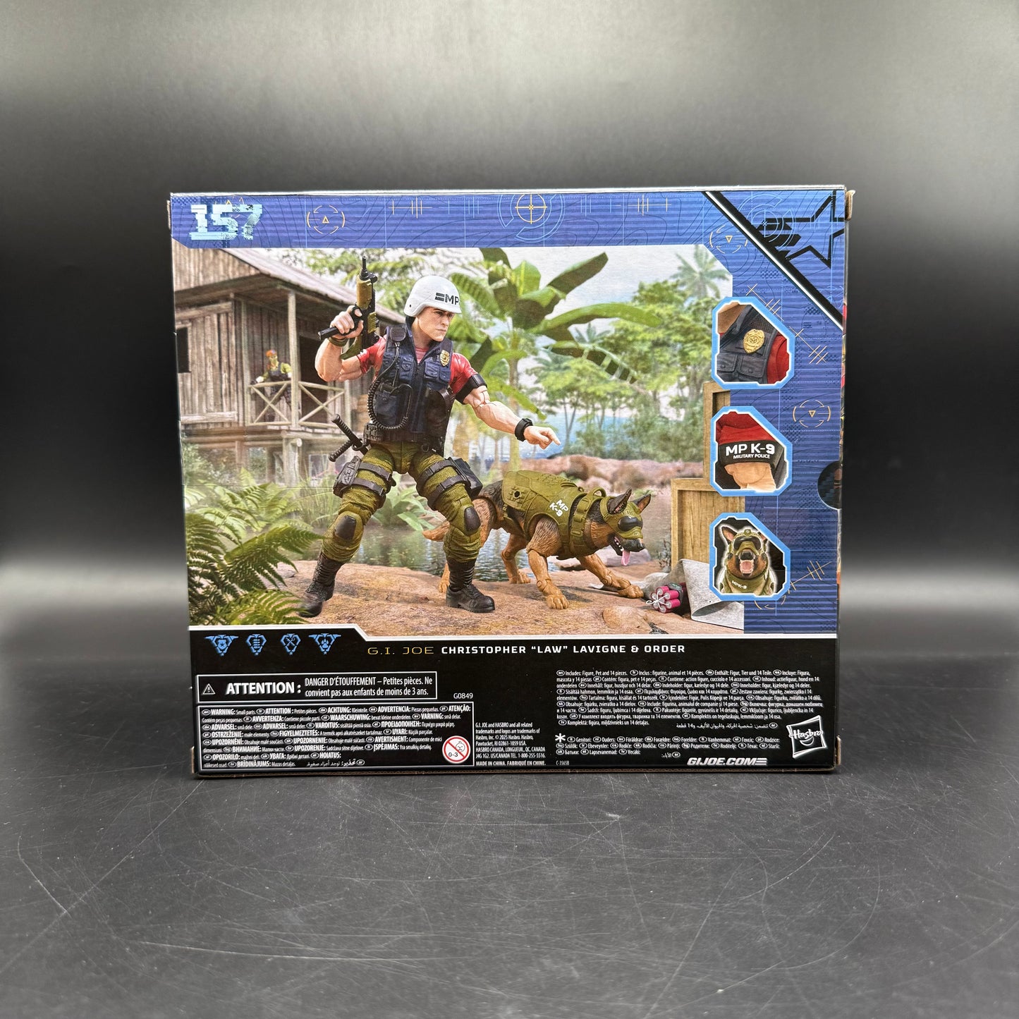 (IN STOCK) GI Joe Classified Series Christopher “Law” Lavigne & Order Action Figure