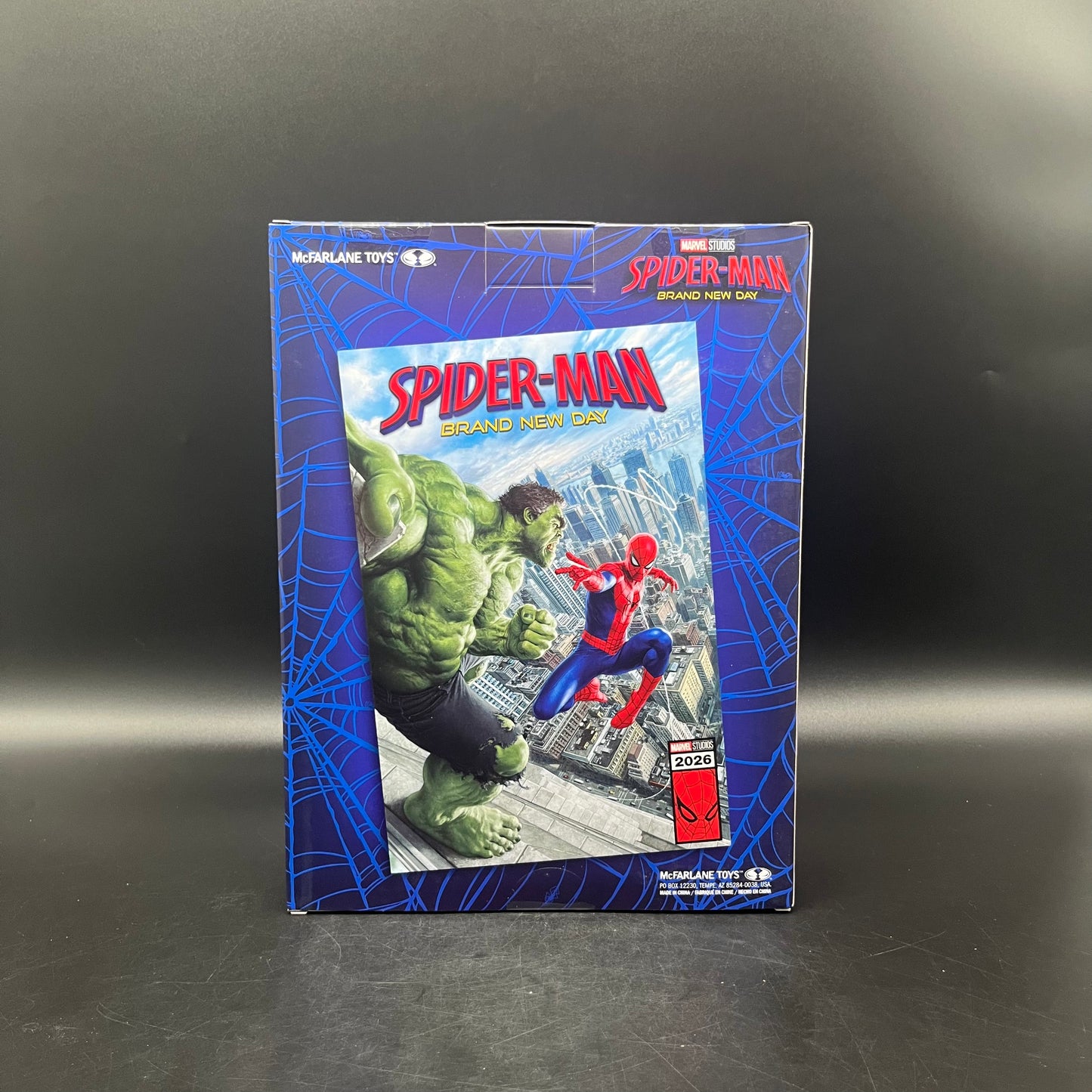 (IN STOCK) Mcfarlane Toys Marvel Collection Spiderman Brand New Day Savage Hulk 1/6 Scale Posed Statue