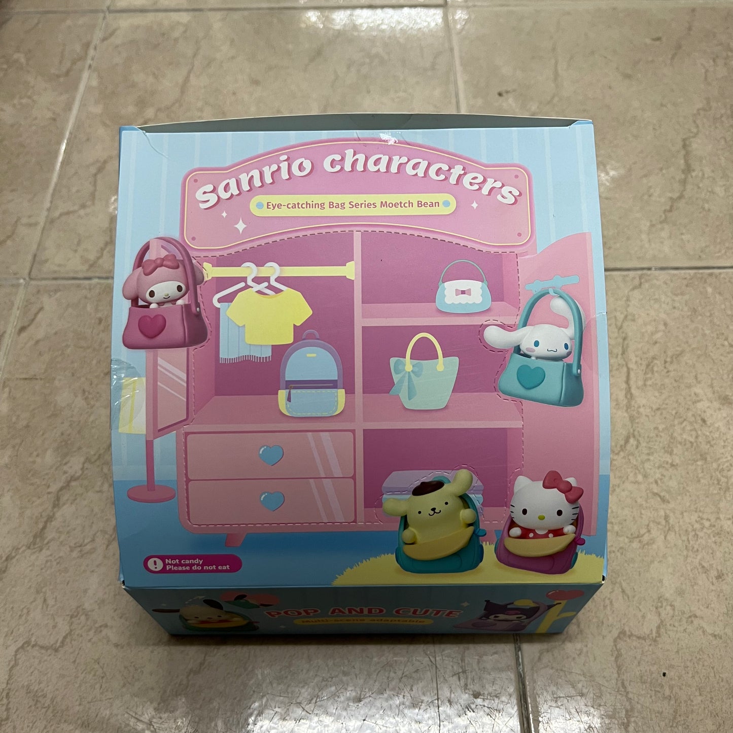 (IN STOCK) Moetch Bean Sanrio Characters Eye-catching Bag Series