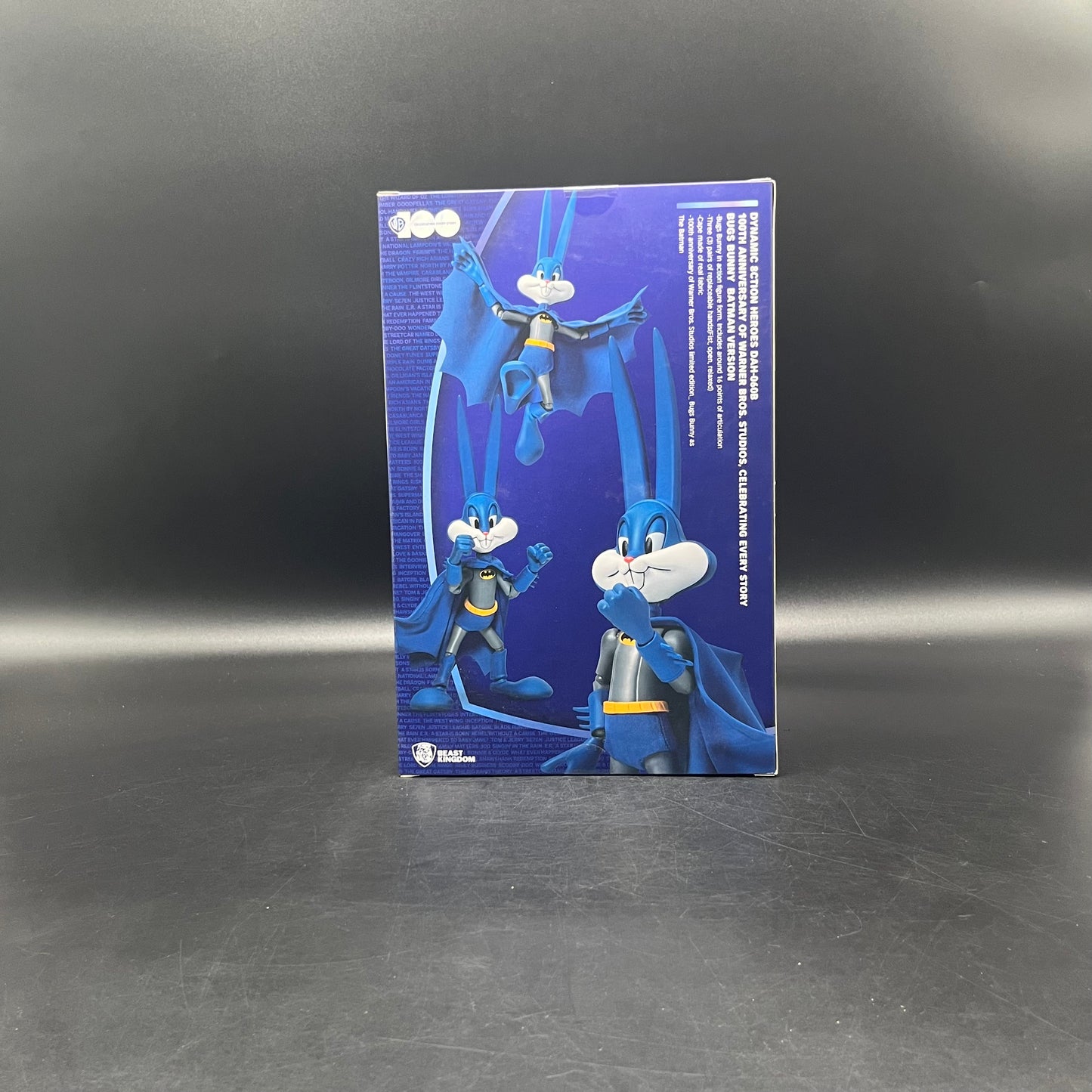 (IN STOCK) Beast Kingdom DAH-060B 100th Anniversary of Warner Bros. Studios Bugs Bunny Batman Version Action Figure