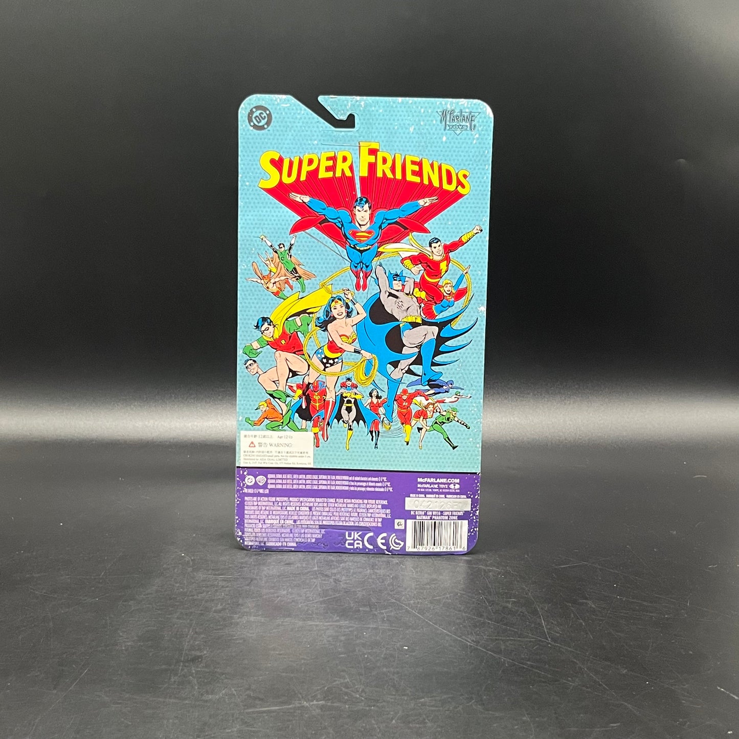 (IN STOCK) Mcfarlane Toys DC Retro Carded Super Friends Batman Phantom Zone Action Figure