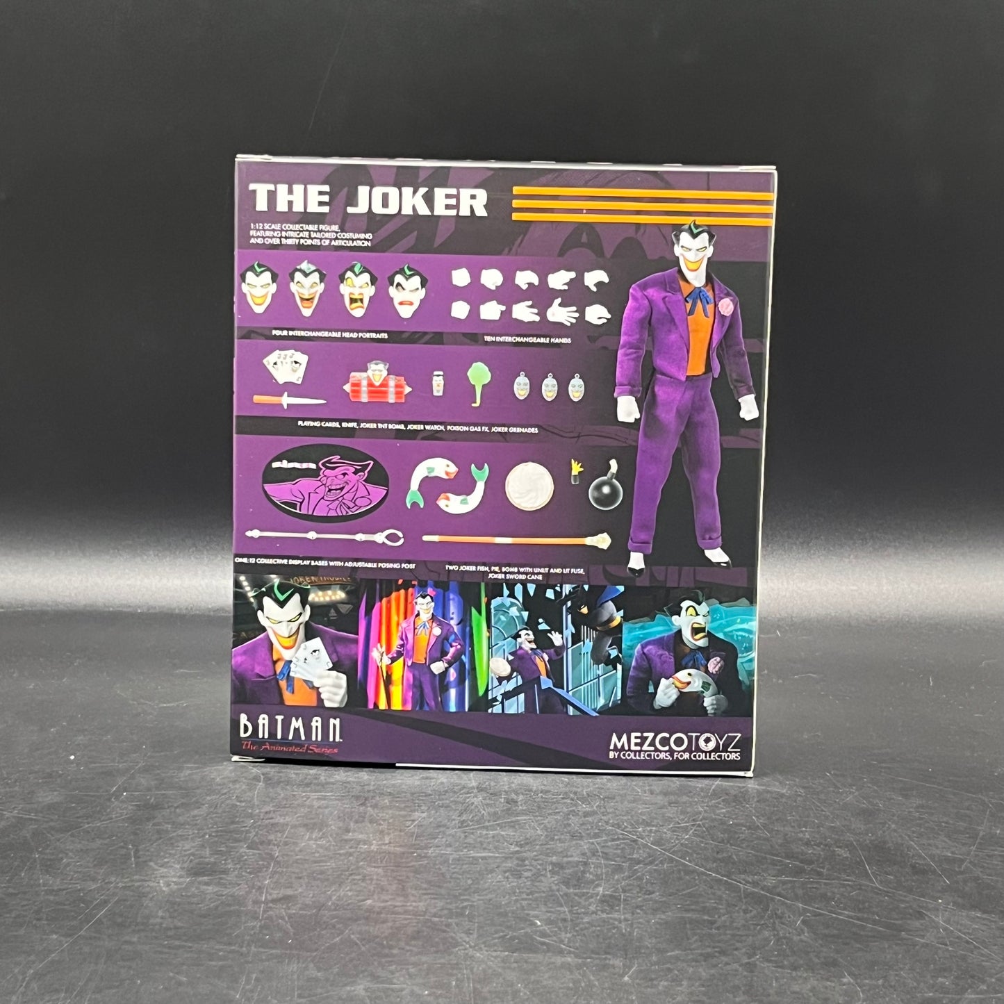(IN STOCK) Mezco One:12 Collective Batman: The Animated Series The Joker