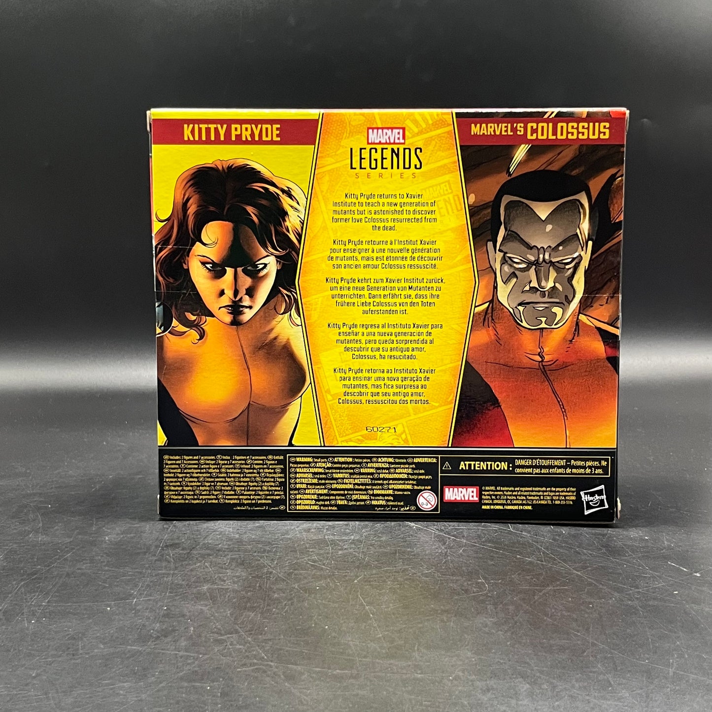 (IN STOCK) Marvel Legends Astonishing X-Men Kitty Pryde & Marvel's Colossus Action Figure