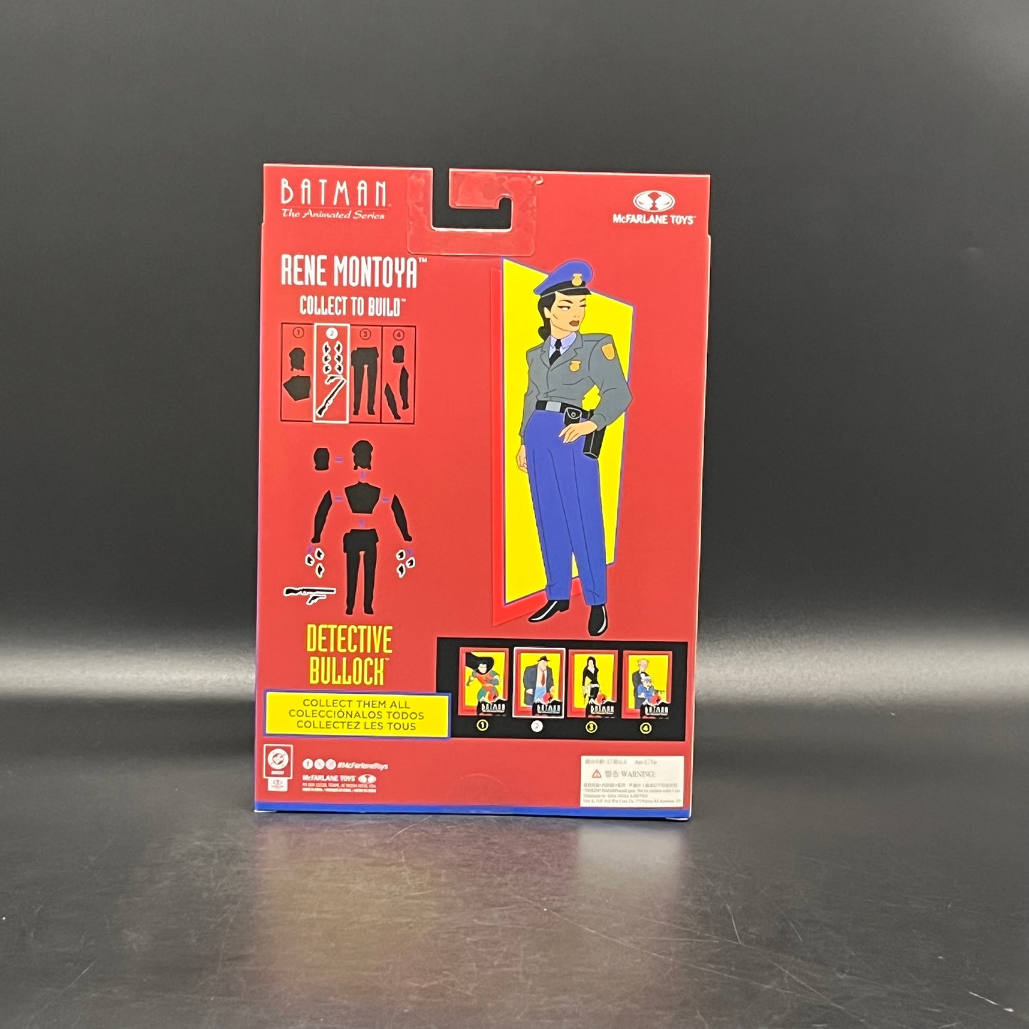 (IN STOCK) DC Direct Batman The Animated Series Detective Harvey Bullock Action Figure
