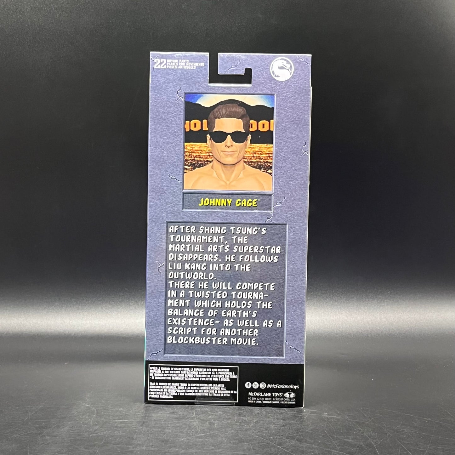 (IN STOCK) Mcfarlane Mortal Kombat Klassics Johnny Cage Action Figure